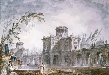 Architektonische Fantasie, 1760